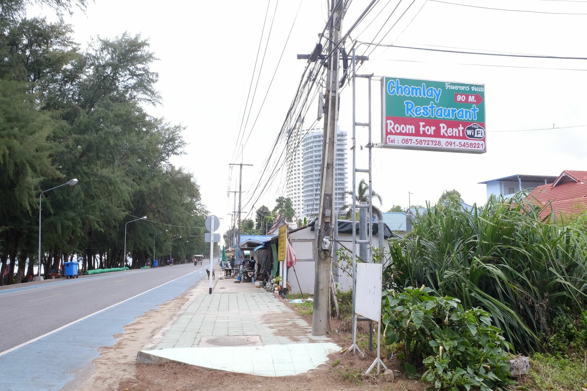 Chomlay Restaurant & Room For Rent Ban Nai Rai Exterior photo